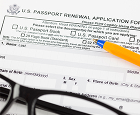 Passport renewal procedure for children