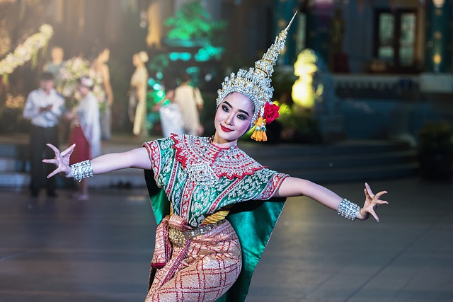 Thai culture includes beautiful dances