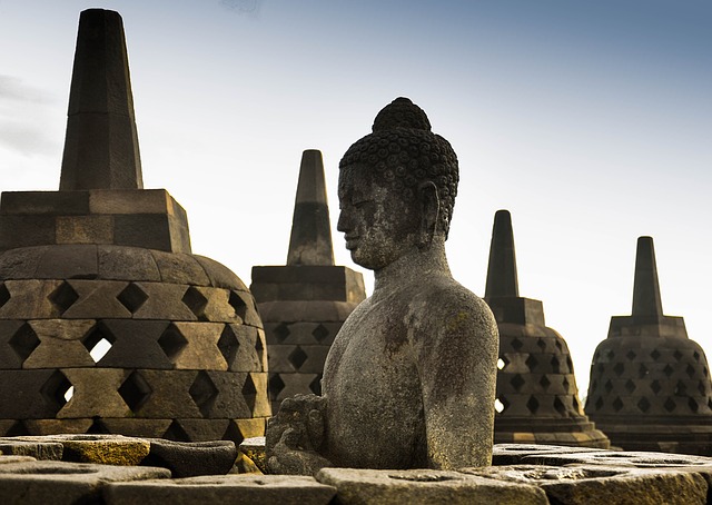 Indonesia's famous Borobudur Temple