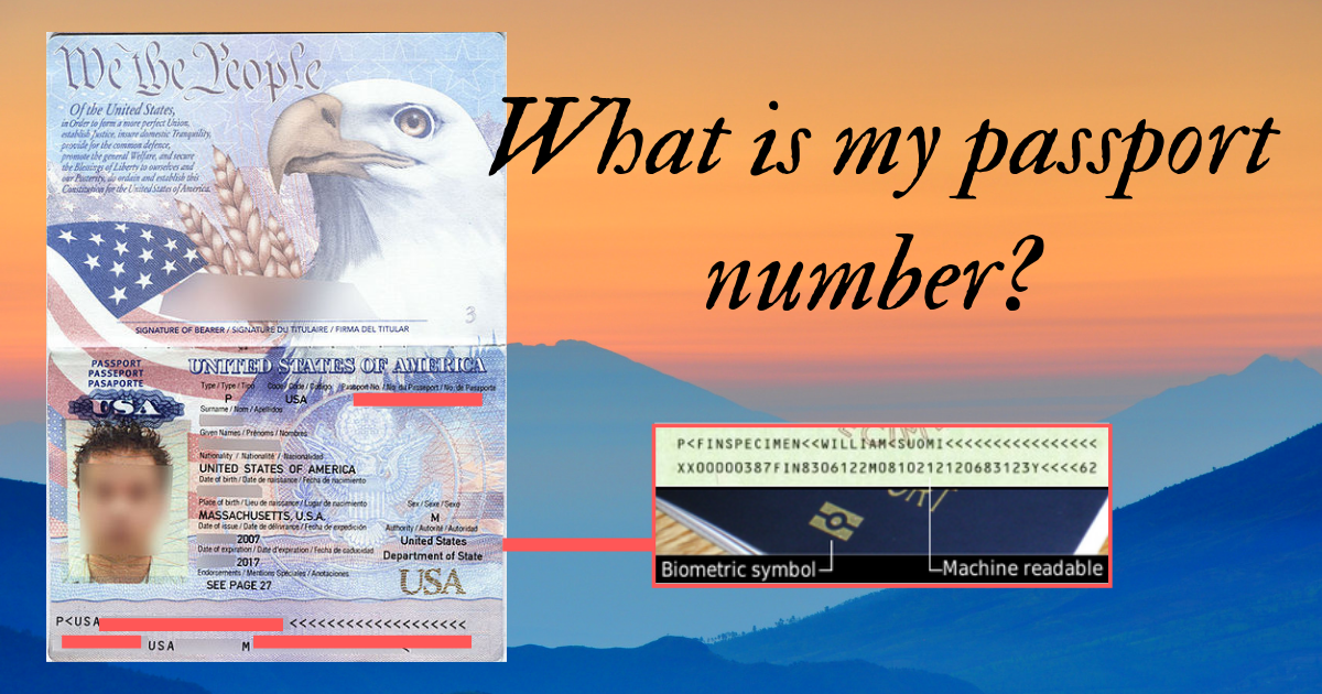 What Is My Passport Number 