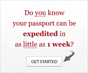 Expedite your passport in as little as 1 week
